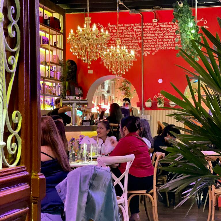 AmarCura bar in Pueblo Libre