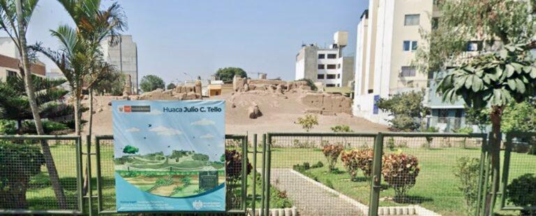 Huaca Julio C. Tello in Pueblo Libre