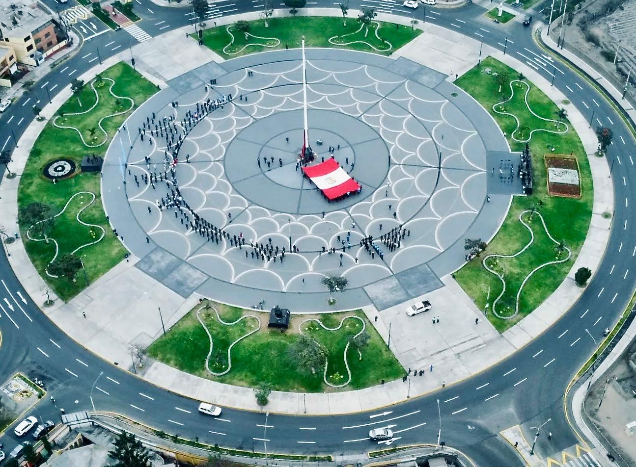 Plaza de la Bandera in Pueblo Libre