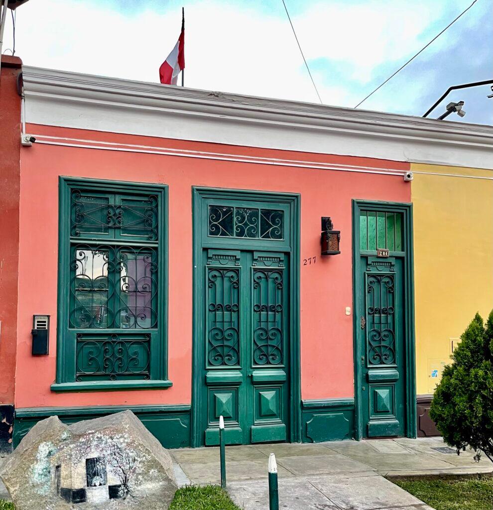 Manuela Sáenz house in Pueblo Libre, Lima Peru on Plaza Bolivar