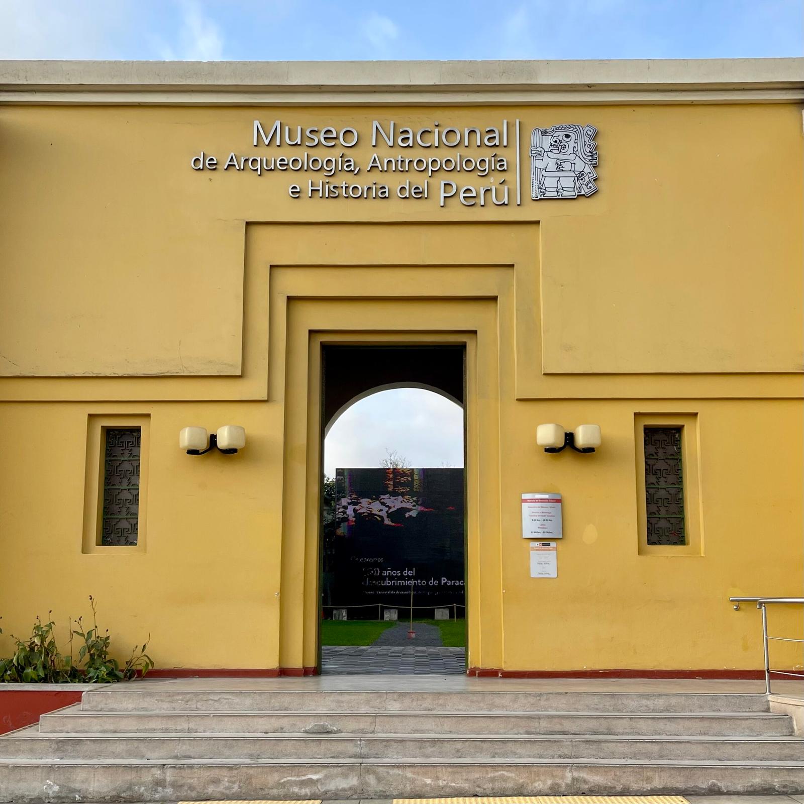 National Museum of Archaeology, Anthropology, and History of Peru in Pueblo Libre, Lima