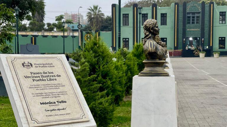 Paseo de los Vecinos Ilustres de Pueblo Libre