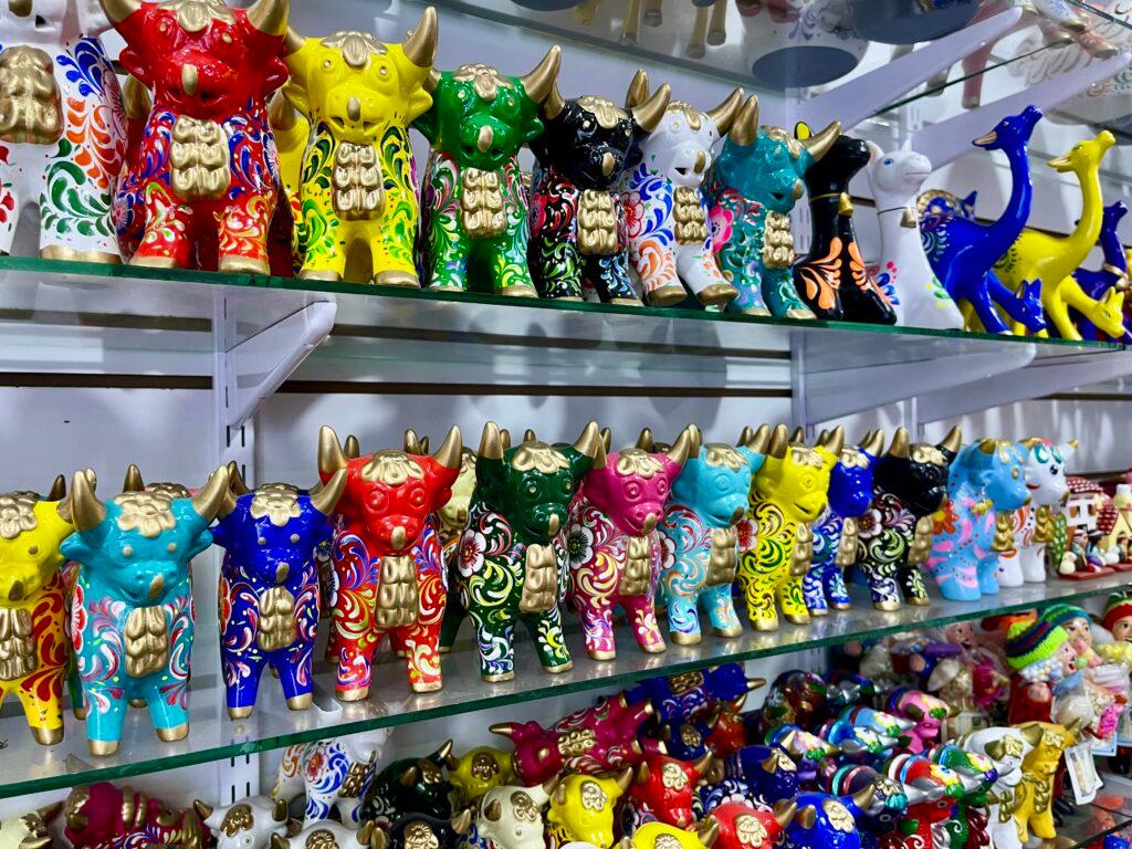 Pucará bull souvenirs in Lima Peru
