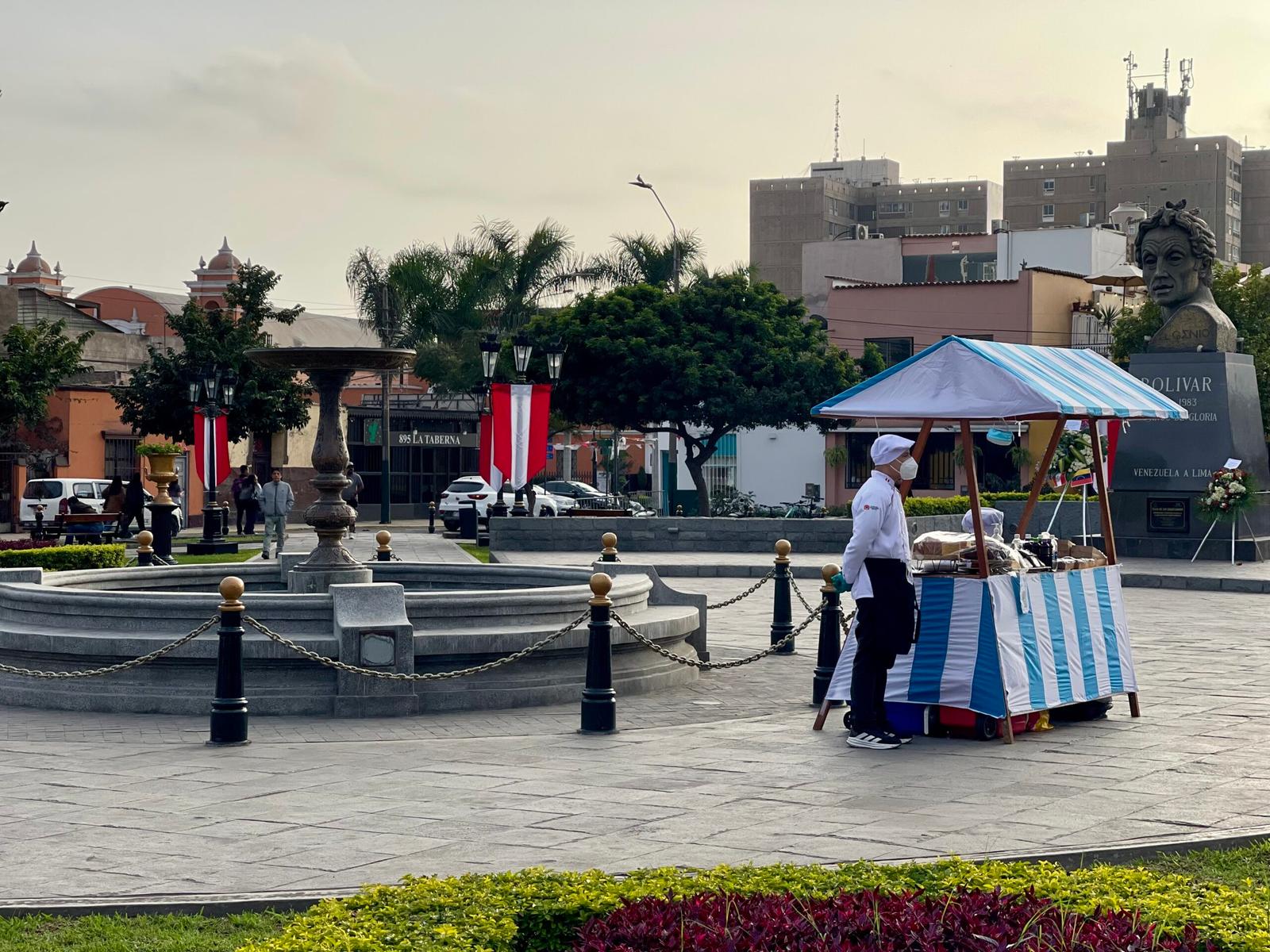 Plaza Bolivar in Pueblo Libre