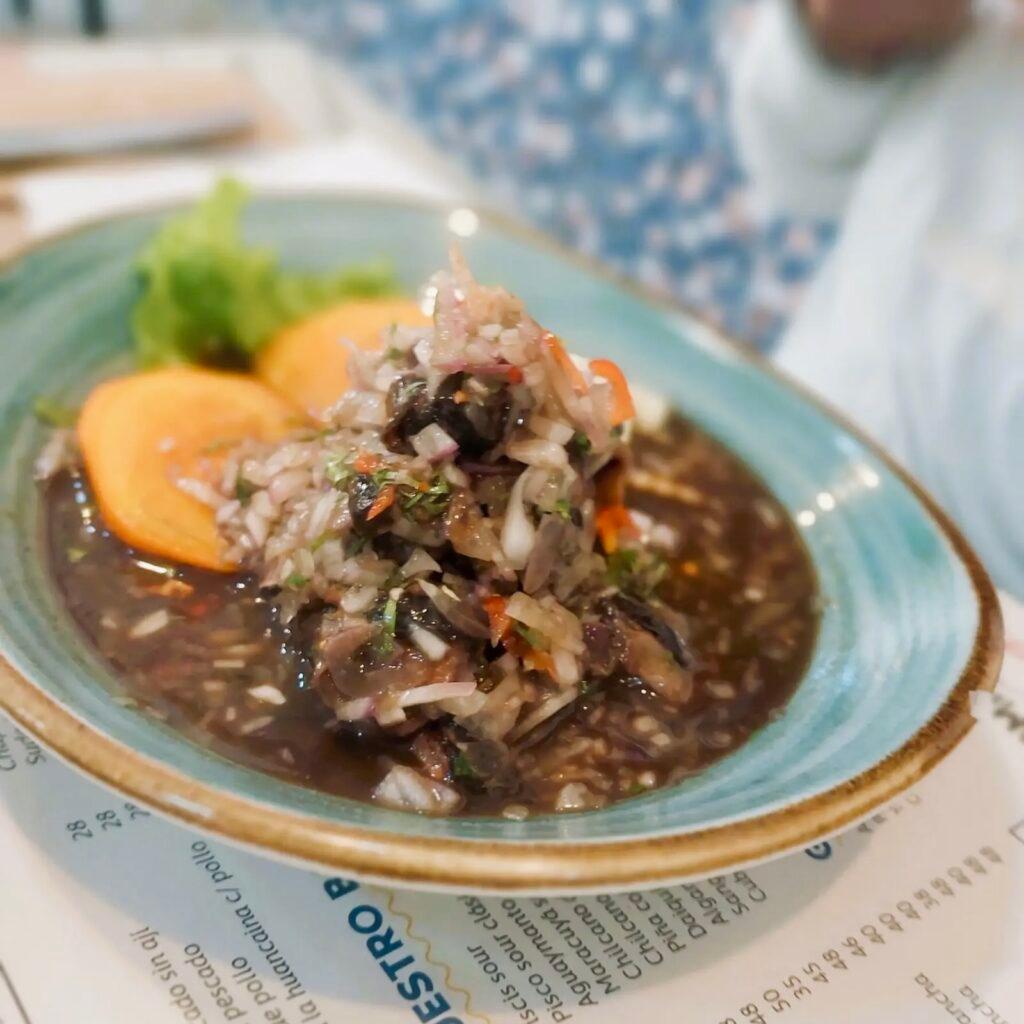 Conchas Negras ceviche