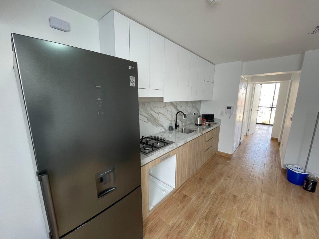 Kitchen in airbnb in Pueblo Libre Lima