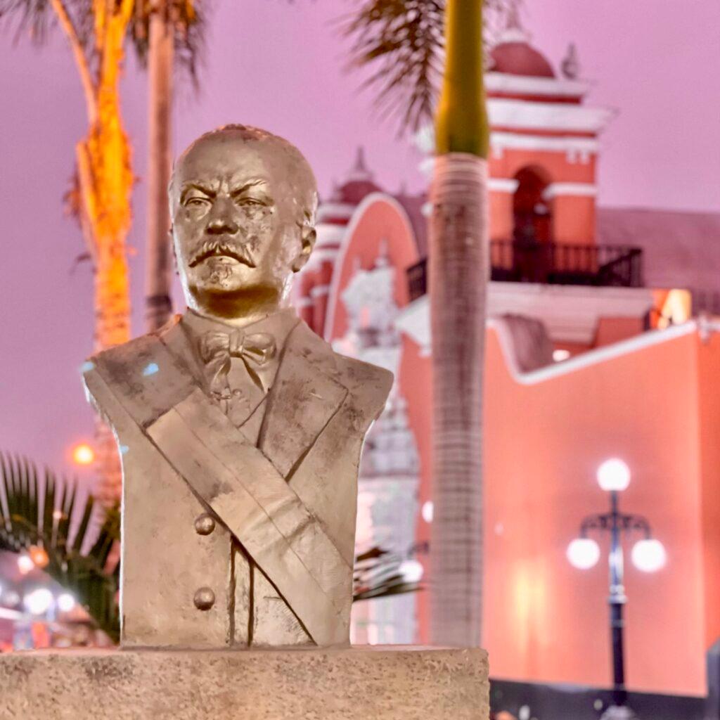 Pink Sky Over Pueblo Libre in Lima During Winter