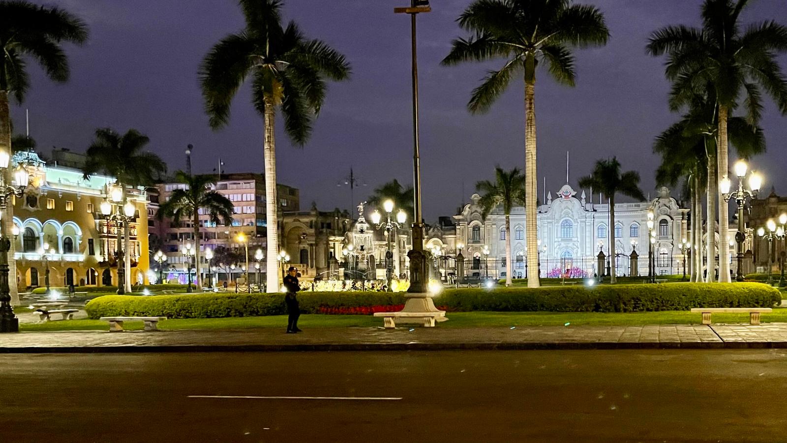 Plaza Mayor (Plaza de Armas) in Lima