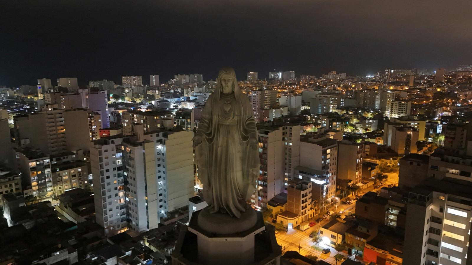 Parroquia Corazón de María in Magdalena del Mar is the tallest church in Lima.