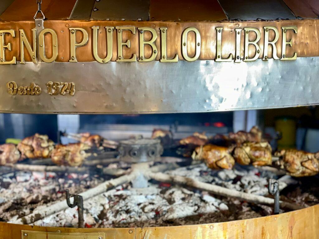 The best Pollo a la brasa in Lima Peru