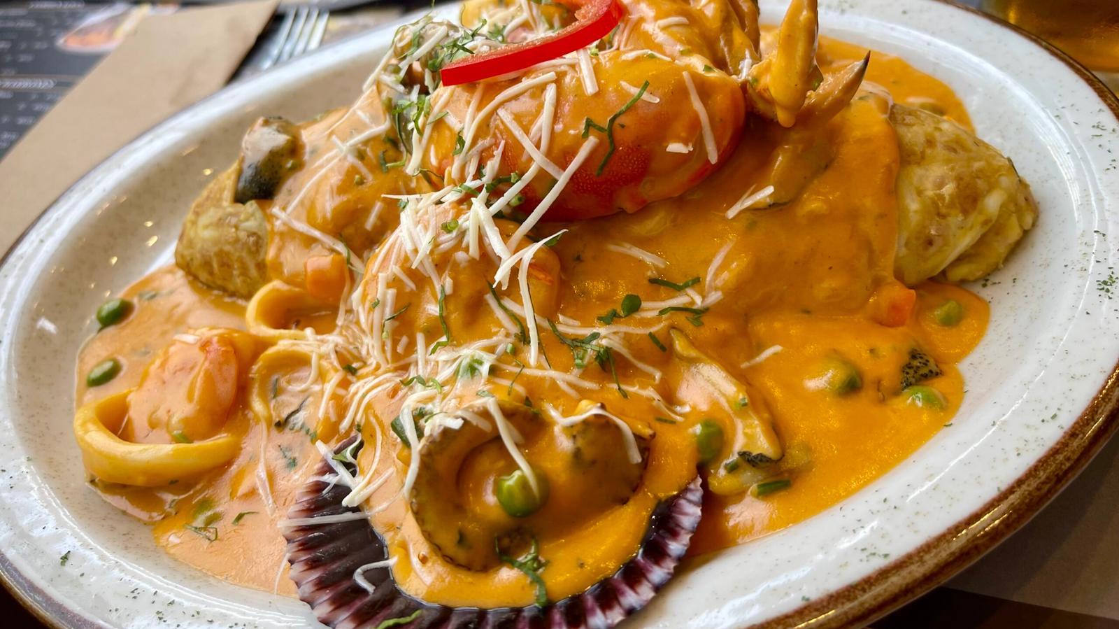 Ceviche at La Pescadora in Magdalena del Mar, Lima Peru