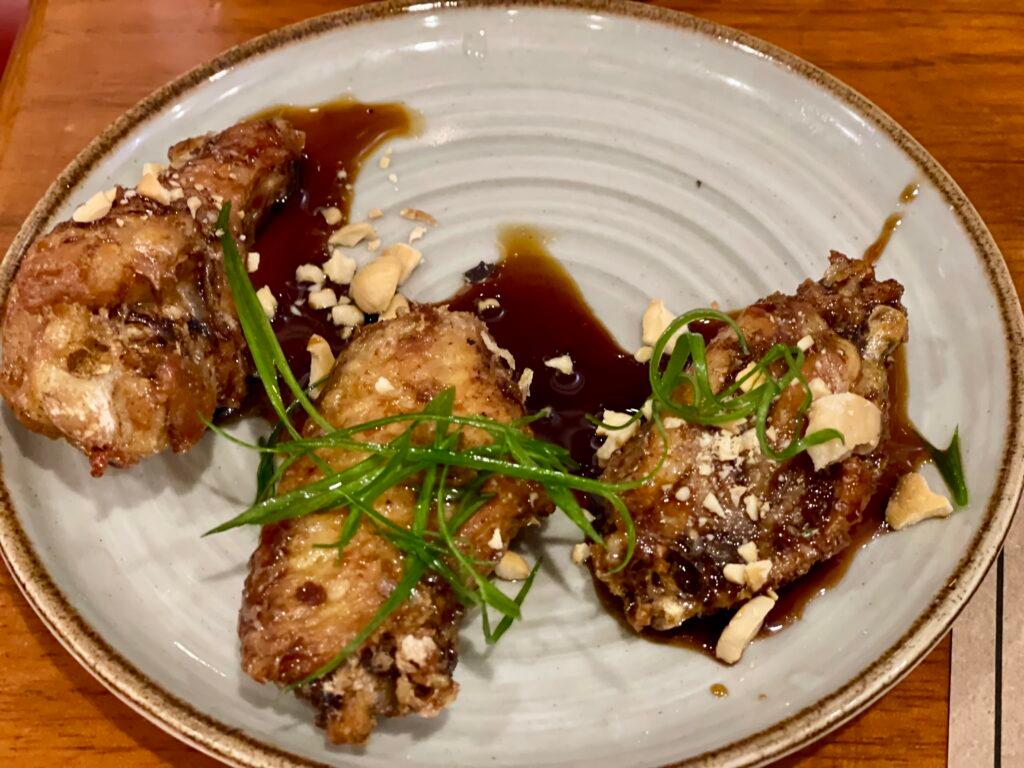 Chicken wings at Shimaya Japanese Restaurant in Pueblo Libre Lima